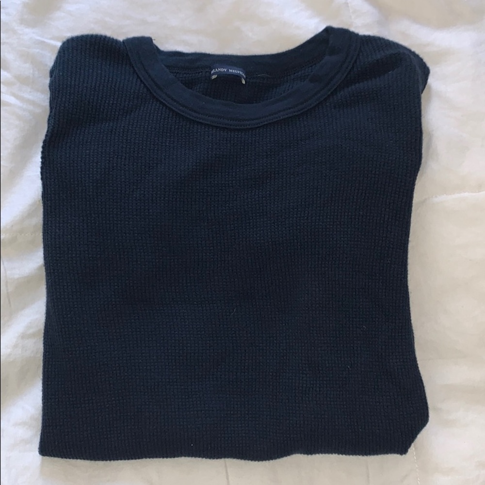 Brandy Melville Navy Top